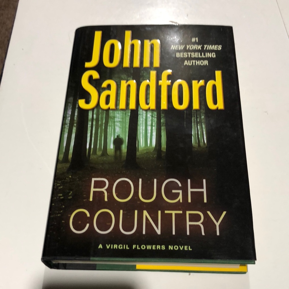 Rough Country by John Sandford hardcover book